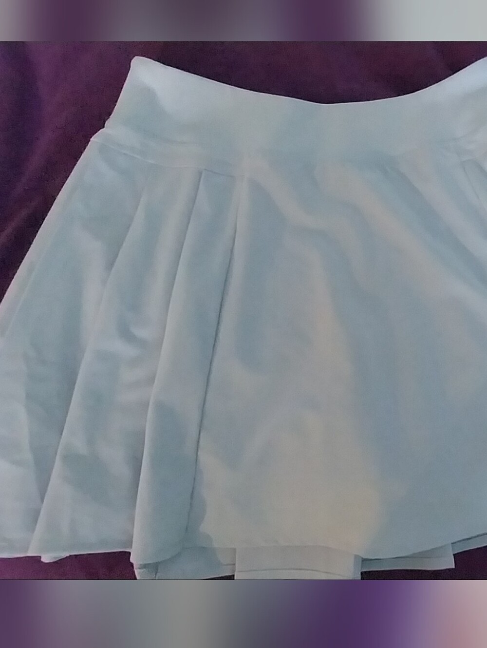 Beautiful Pleated Women's Skort With 2 Side Pockets